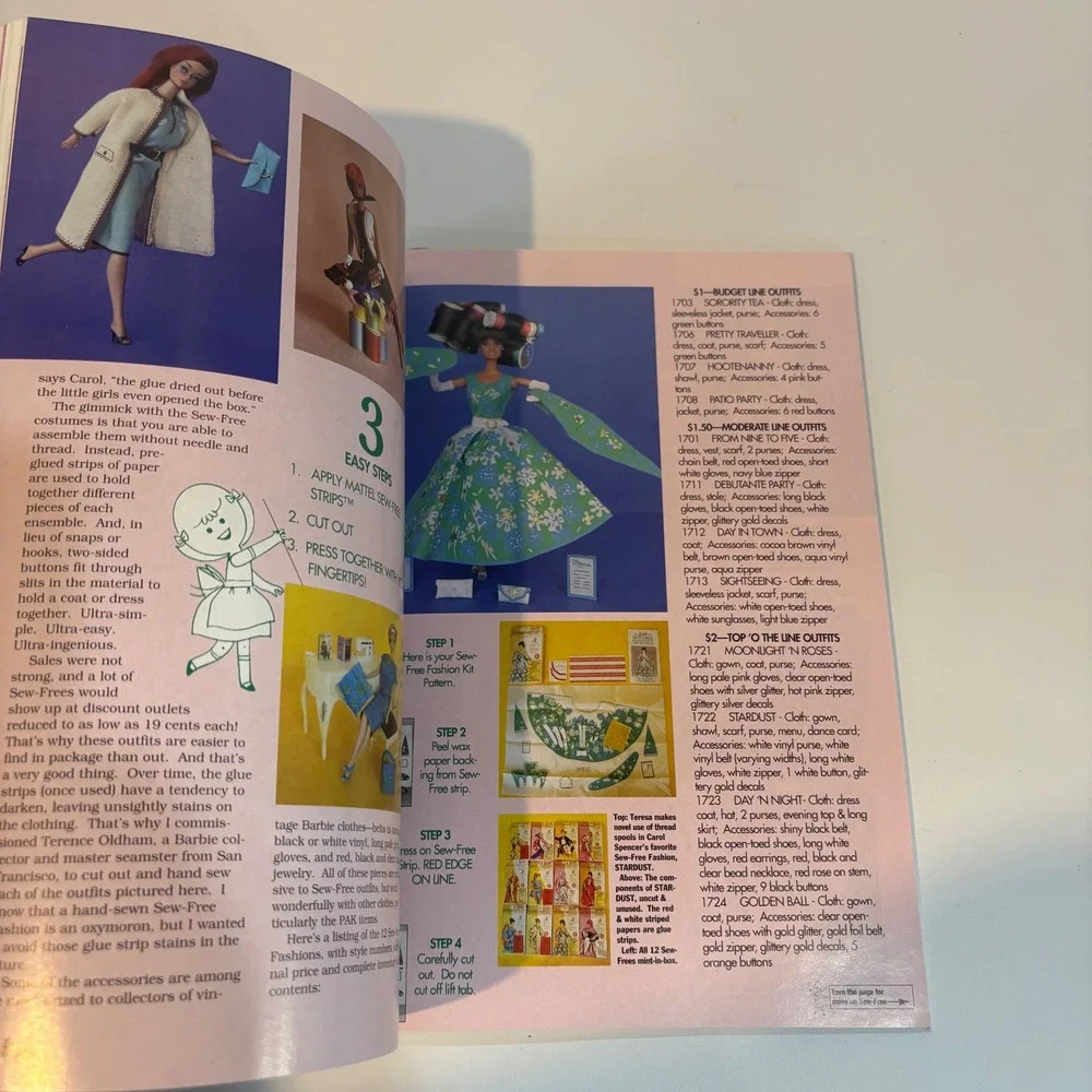 Barbie Bazaar Magazine September October 1994 Art Design Price Guide Vintage
